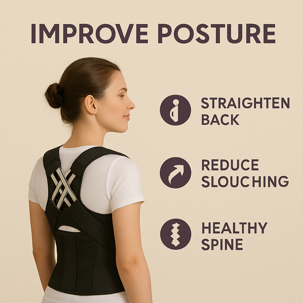 StraightAlign™ Adjustable Posture Corrector