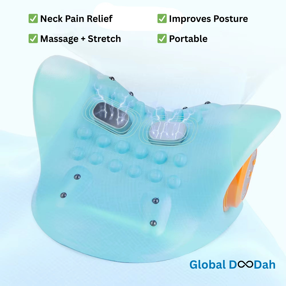 NeckRelief Pro™ - Smart Cervical Massager