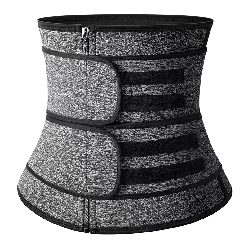Qtree Waist Trainer plus Size for Women Sports Girdle Corset Slimming Belly Body Shaper Sweat Trimmer Belt Slimmer Weight Loss