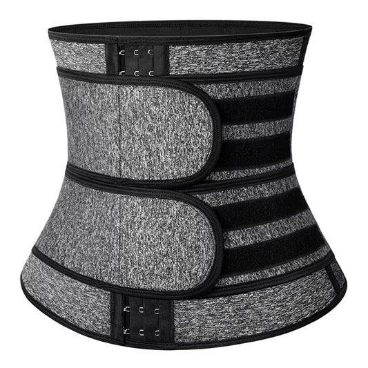 Qtree Waist Trainer plus Size for Women Sports Girdle Corset Slimming Belly Body Shaper Sweat Trimmer Belt Slimmer Weight Loss